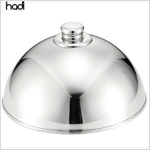 Buffet de accesorios de acero inoxidable cúpula plato cubierta de plata comida cubierta inoxidable oro plato cubierta - Product Image 6