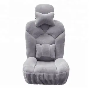 High Quality Winter's new short plush car seat cushions four-season universal seat covers