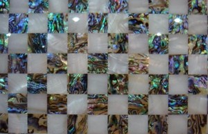 Mother of Pearl Veneer/sheet/seashell Backsplash <strong>Mosaic</strong> - Product Image 5