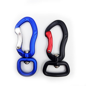 BT-A235 7075 <span class=keywords><strong>Mousqueton</strong></span> réglable et anti-traction Crochet de collier pour laisse de chien <span class=keywords><strong>Mousqueton</strong></span> rotatif - Product Image 1
