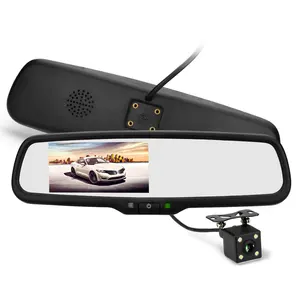 4.3" OEM Specific Car Rearview Mirror Monitor with Adjustable Parking Line, OE Reversing