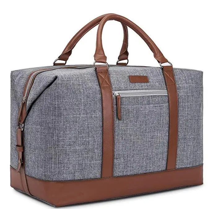 Weekender Túi Du Lịch Túi Với Vi Sợi Da Xử Lý 40L Nước-Chống Túi Du Lịch Lớn Cho Chuyến Đi Kinh Doanh