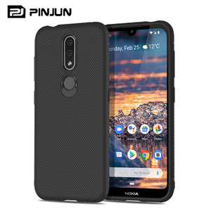 <span class=keywords><strong>Funda</strong></span> de teléfono de TPU <span class=keywords><strong>para</strong></span> <span class=keywords><strong>Nokia</strong></span>, cubierta trasera de goma suave a rayas diagonales, color negro, <span class=keywords><strong>para</strong></span> modelos 4,2, 1,4, 5,4, 6,2, G11, G21, C21, C20 Plus, 2019, nuevo estilo - Product Image 2
