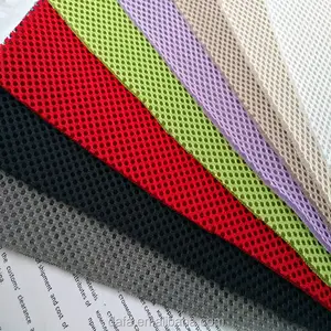 2-4mm Thickness 3D Knitted Spacer Fabrics / Air Mesh Fabrics