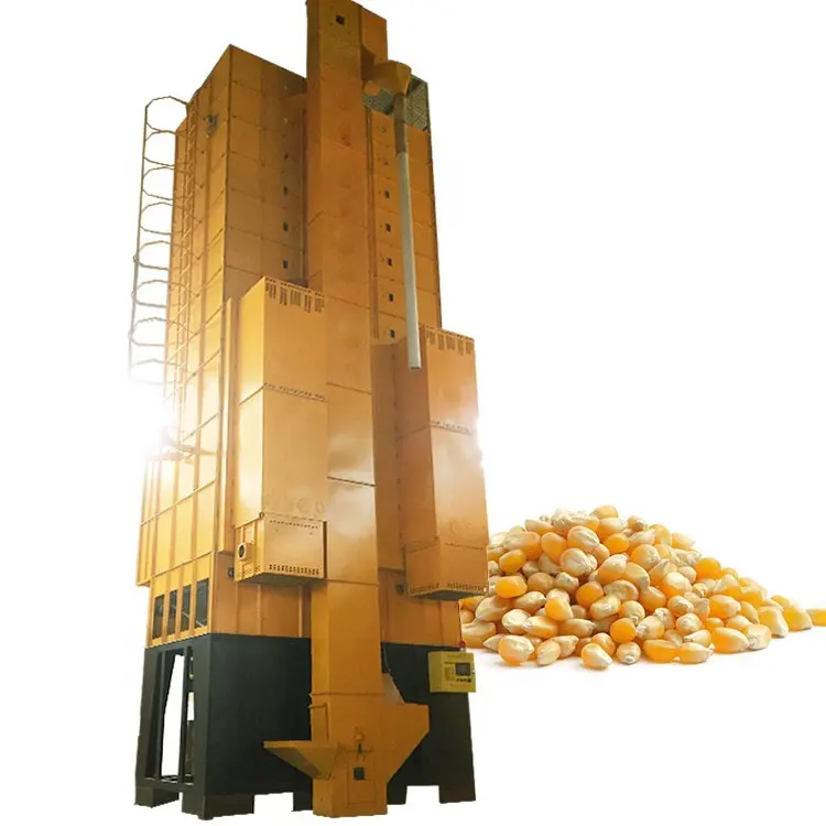 कृषि मशीनरी कीमत कम तापमान परिसंचारी धान मकई चावल अनाज ड्रायर