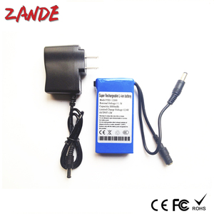 Batterie rechargeable 12v 3000mah YSD-12300 Mini Li-ion pour caméra CCTV ou appareil 12V - Product Image 2
