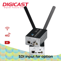 Codificador de Internet SDI DMB-8900N Ultra 4G 3G 1080P Full HD H.265/HEVC HLS/RTMP AAC para Transmisión en Vivo para Sistemas Hoteleros