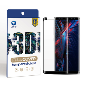 LITO Case Friendly 3D Curved Full Cover Tempered Glass Cell Phone Screen Protector for Samsung Galaxy <strong>Note</strong> <strong>9</strong> - Product Image 1