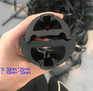 바다 고무 구조망 가동 가능한 PVC 감시 배 gunwale 가장자리 손질 - Product Image 5