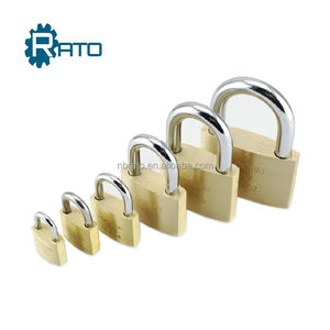 40mm ordinateur <span class=keywords><strong>dimple</strong></span> <span class=keywords><strong>key</strong></span> cadenas en laiton - Product Image 6