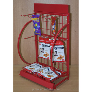 Estante de exhibición para mostrador personalizado de alambre de metal, accesorio de expansión de acero <span class=keywords><strong>pop</strong></span> de pie para mesa de tienda, promoción - Product Image 2