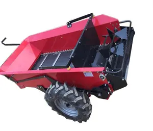 Agricoltura trattore trainato atv letame fertilizzante spreader