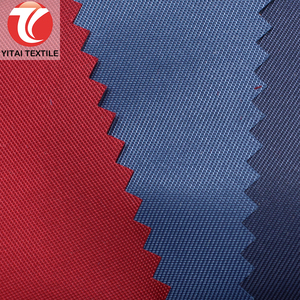 Tissu en twill de taffetas 100 % polyester 230t 272t imperméable ou résistant à l'eau avec revêtement en PU PVC pour doublure - Product Image 3