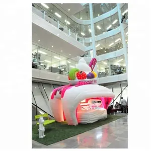 Inflatable Ice Cream POD บูธ/แบบพกพา pop up Stall/pop up KIOSK