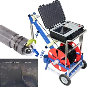 High Resolution Borehole Inspection Camera Underwater Video Camera Deep Water Well Survey Camera