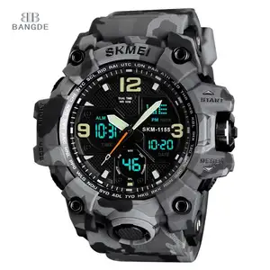 Skmei 1155B Hot Verkoop Fabriek Groothandel Prijs Chronograaf Waterdicht Custom Merk Horloge Sport Digitale Horloges Pols