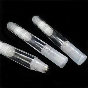 OEM Rỗng 6Ml Nhựa Trong Suốt Bấm Vào Bút Mỹ Phẩm Cho Kem Mắt Chai Bút C401C