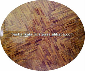 Natural Gemstone Tiger Eye Table Top - Product Image 1