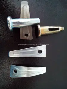 Mivan form aluminium dinding dasi, rintisan pin wedge