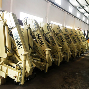 3.2 טון הידראולי נייד קטן מיני משמש/חדש Knuckle מתקפל בום משאית משאית רכוב מנוף יצרן למכירה SQ4SA2 - Product Image 5