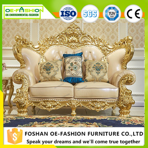 Juego de Sofás de Madera Tallada en <span class=keywords><strong>Diseño</strong></span> de Muebles para Sala de Estar - Product Image 3