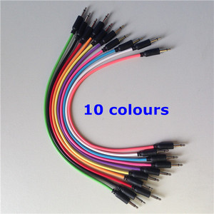 <span class=keywords><strong>Prix</strong></span> <span class=keywords><strong>le</strong></span> moins cher 90 degrés Angle droit 1/8 "câble de raccordement mono 3.5mm pour synthétiseur modulaire - Product Image 3
