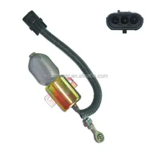 Magnete di arresto 1757ES-12E8UC3B1S2 12V 1700-4049 12V 1757ES-24E8UC3B1S2 24V Solenoide di Arresto