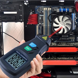 เครื่องวัดความเร็วรอบแบบดิจิตอล 2 in 1 แบบมือถือ ใช้เลเซอร์และแบบสัมผัส  ช่วงการวัด 99,999 รอบต่อนาที - Product Image 3