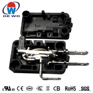 Nouveau micro-interrupteur pour machine à café, 3 broches, 16A 20A 250V, couleur noire, bornes à souder, interrupteur de fin de course - Product Image 5