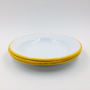 Smalto porcellanato utensili <span class=keywords><strong>di</strong></span> plastica rotondo dello smalto del metallo <span class=keywords><strong>di</strong></span> latta piatti/pentola <span class=keywords><strong>di</strong></span> smalto piatto e in acciaio al carbonio vaschetta dello smalto e smalto set da campeggio - Product Image 4