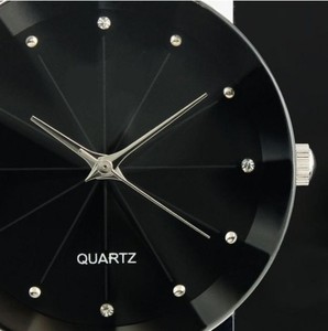 Reloj deportivo de cuarzo para hombre, pulsera de cuero con esfera de acero inoxidable, de lujo - Product Image 3