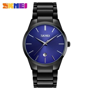 <span class=keywords><strong>Orologio</strong></span> SKMEI 9140 da <span class=keywords><strong>uomo</strong></span>, <span class=keywords><strong>orologio</strong></span> <span class=keywords><strong>di</strong></span> <span class=keywords><strong>lusso</strong></span> alla moda, impermeabile, con calendario, cinturino in acciaio inossidabile, <span class=keywords><strong>orologio</strong></span> elegante da <span class=keywords><strong>uomo</strong></span> per uomini d'affari. - Product Image 3