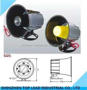 Corne électronique 15w / 20w / 25w / 35w 1 / 3 / 6 Tons Sirène automatique avec microphone - Product Image 3