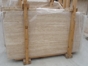 Doğal taş roma bej traverten mermer döşeme fiyat - Product Image 2