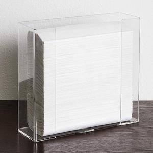 Porta Fazzoletti da Parete in Cristallo a Prezzo all'Ingrosso, Dispenser di Asciugamani di Carta in Plastica, Porta Tovaglioli in Acrilico per Ristoranti - Product Image 4
