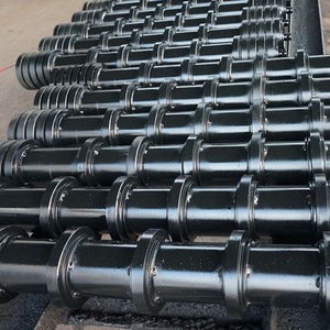 5 дюймовый диаметр самоочистки резиновый диск возвращение натяжного колеса ленточный конвейер гребень ролик - Product Image 4