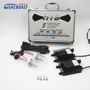 ชิ้นส่วนรถยนต์อัตโนมัติ H7ไฟหน้า Led 100วัตต์ Hid บัลลาสต์ซีนอน Hid ชุดแปลง