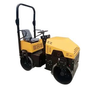 Hidrolik Getaran Asphalt Roller 1 Ton Peta Roller Compactor Mesin