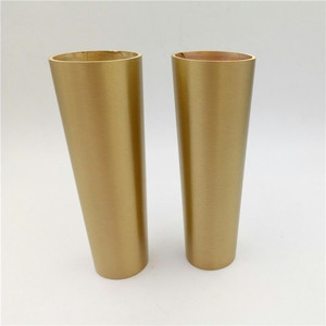 Brass leg skirt ferrule brass furniture leg tips