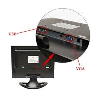 Monitor lcd de pantalla táctil raspberry pi 1080p, barato, 15 pulgadas