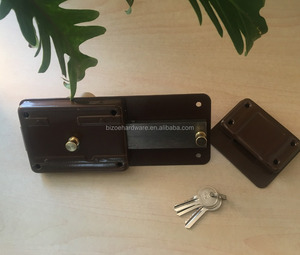 Serrure de porte <span class=keywords><strong>marron</strong></span> à Six leviers - Product Image 3