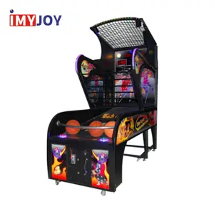Deluxe Luxe muntautomaat street basketbal arcade game machine + basketbal arcade game