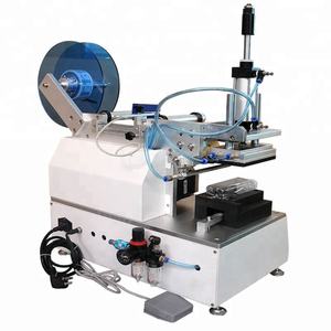 Prensa Manual de etiquetas de bolsas de plástico, barata, máquina de etiquetado de bolsitas neumáticas a pequeña escala - Product Image 3