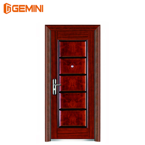 Puertas delanteras <span class=keywords><strong>de</strong></span> <span class=keywords><strong>caoba</strong></span>, <span class=keywords><strong>puerta</strong></span> <span class=keywords><strong>de</strong></span> acero <span class=keywords><strong>de</strong></span> seguridad, <span class=keywords><strong>precio</strong></span> barato ISO9001 - Product Image 4