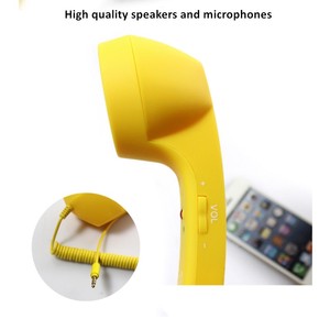 Thiết bị cầm tay điện thoại di động <span class=keywords><strong>Retro</strong></span> chống bức xạ cho tất cả các thiết bị thu điện thoại - Product Image 2