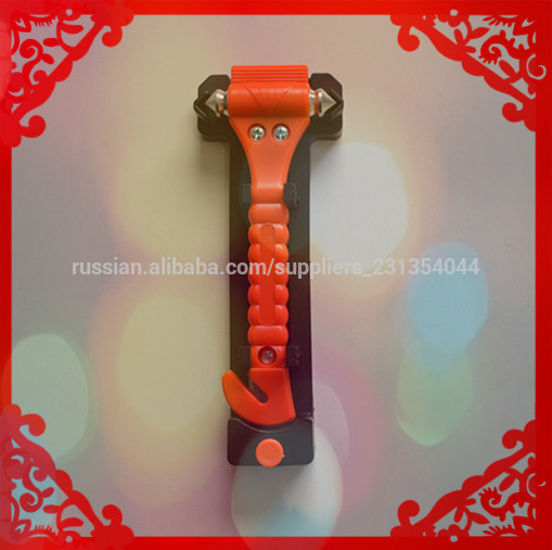 Hf-835-1 автомобиля избежать молоток безопасности многофункциональный чрезвычайных молоток ремень безопасности резака( ce сертиф