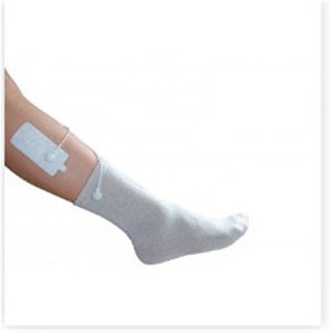 Meias condutoras de eletrodos, acessórios de massagem de <span class=keywords><strong>tens</strong></span> de tamanho livre para massageador de pés - Product Image 1