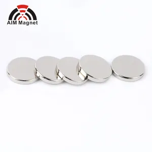 Magnets Disc Ndfeb N35 N42 N45 N52 Strong Permanent Neodymium Magnet Round