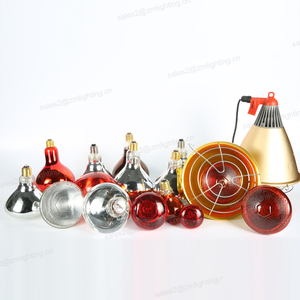 100w 150w 175w <span class=keywords><strong>200w</strong></span> 275w PAR38 lampe infrarot für schweine küken bauernhof infrarot geflügel mit lampe abdeckung