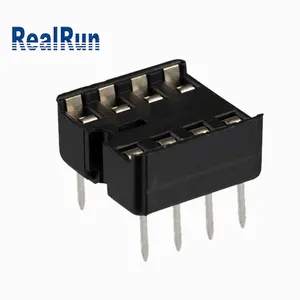 Electronic Connector 8 Pin IC Socket